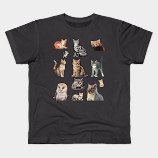 Fallout cats collection Kids T-Shirt